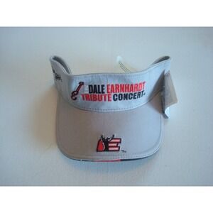 DALE EARNHARDT VISOR 00S    SCRIPT STRAPBACK BEACH GOLF HAT CAP VINTAGE K2